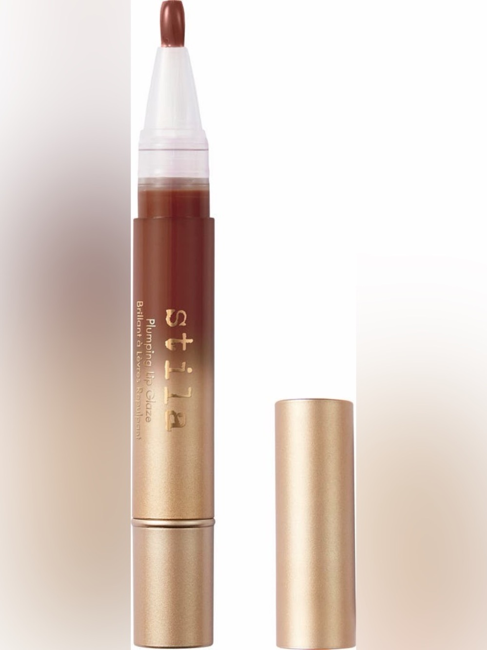 Stila Plumping Lip Glaze NIB MAPLE